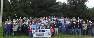 Title: 1 Million Safe Work Hours - Description: 1 Million Safe Work Hours - Employee Group Photo